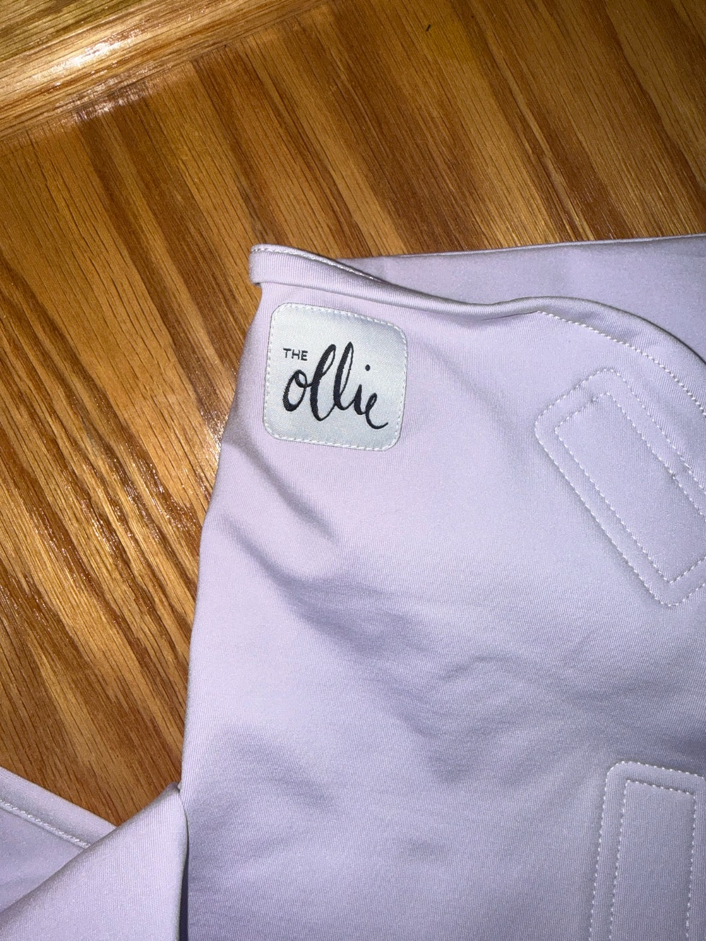 The Ollie World purple swaddle with Mesh Storage Bag - Picture 5 of 7